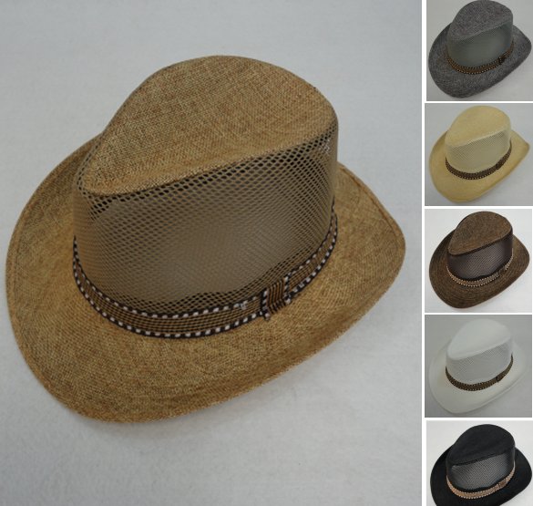 Smaller Brim Cowboy Hat [Mesh Sides]